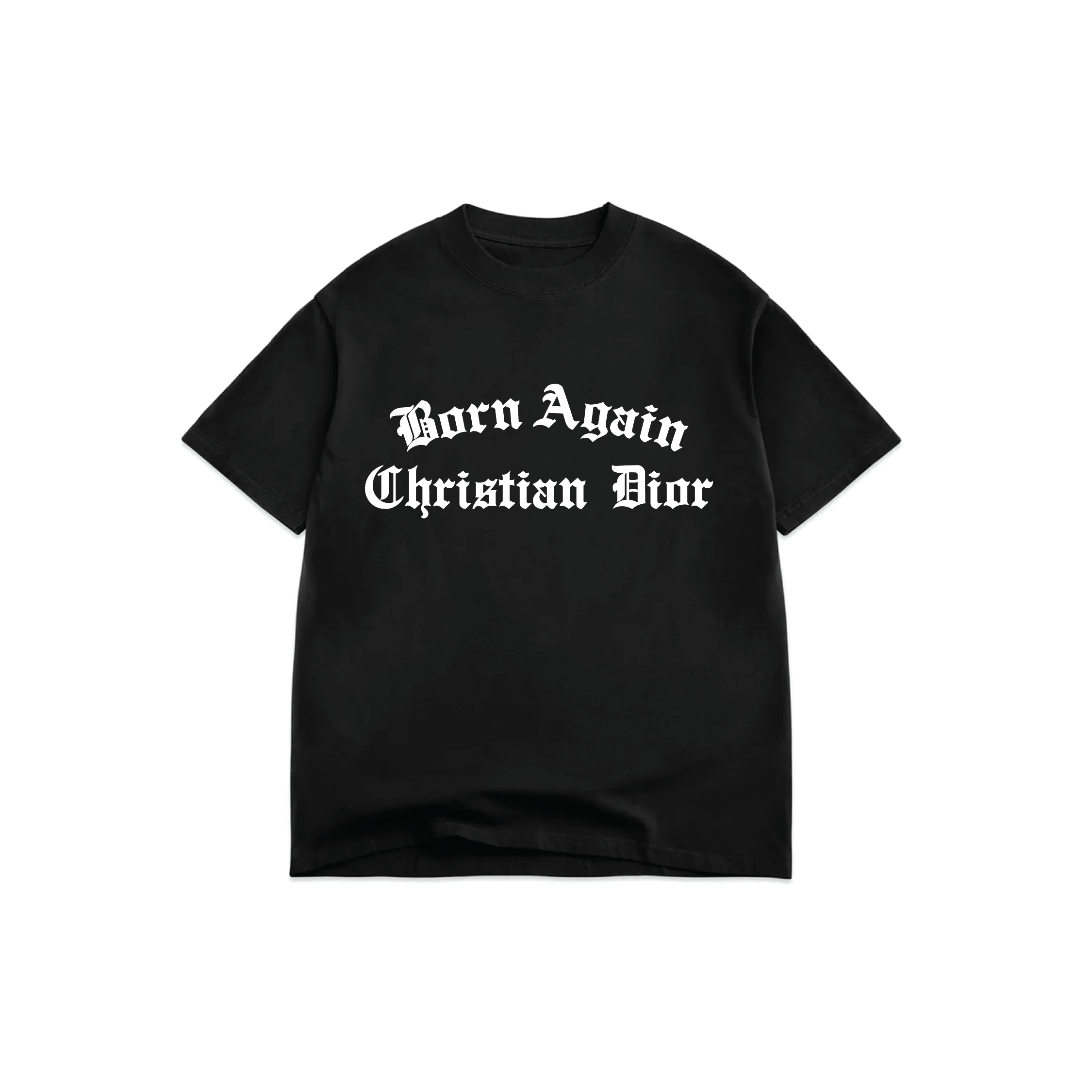BACD Ol English T-Shirt - BLACK