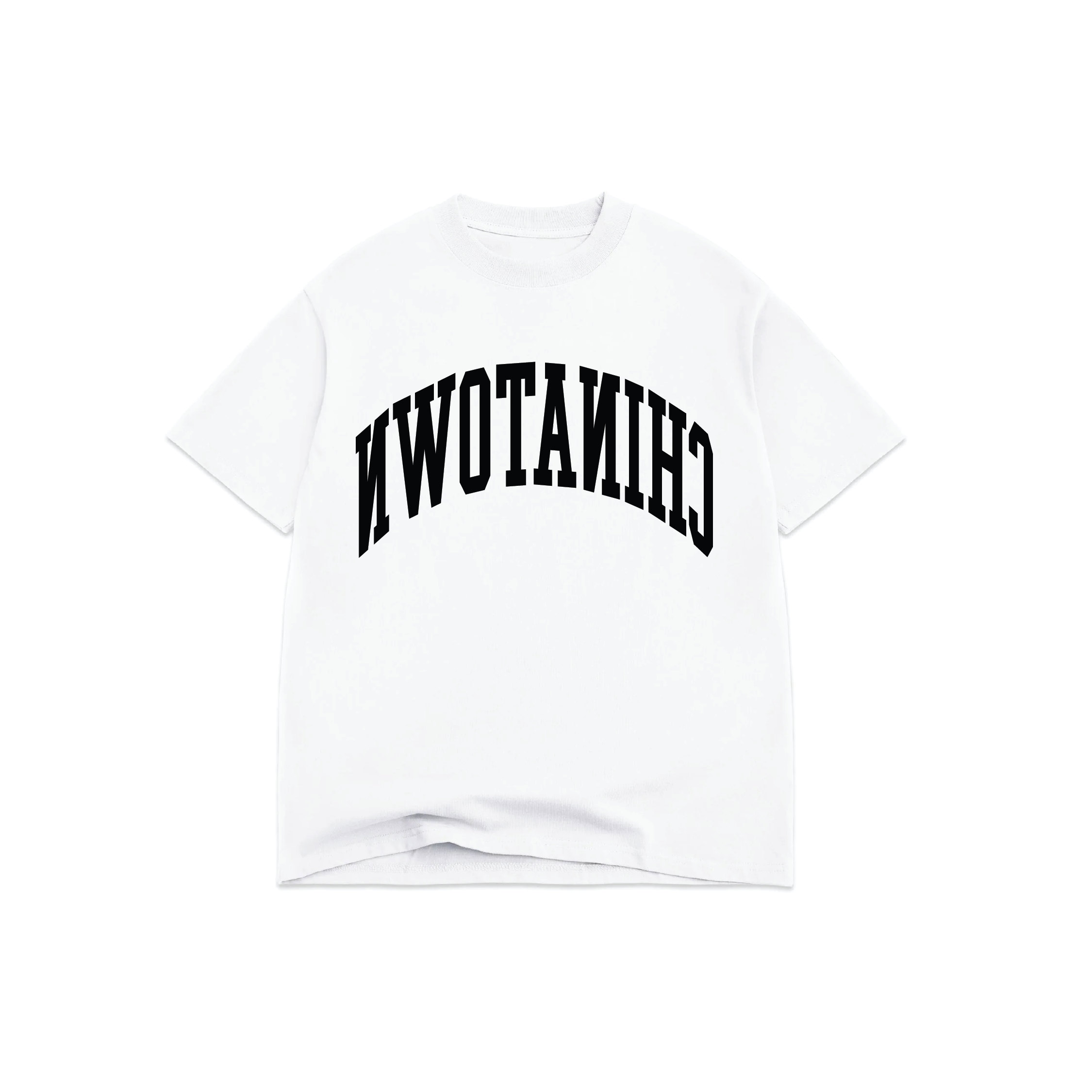 Reverse Arc T-Shirt - WHITE