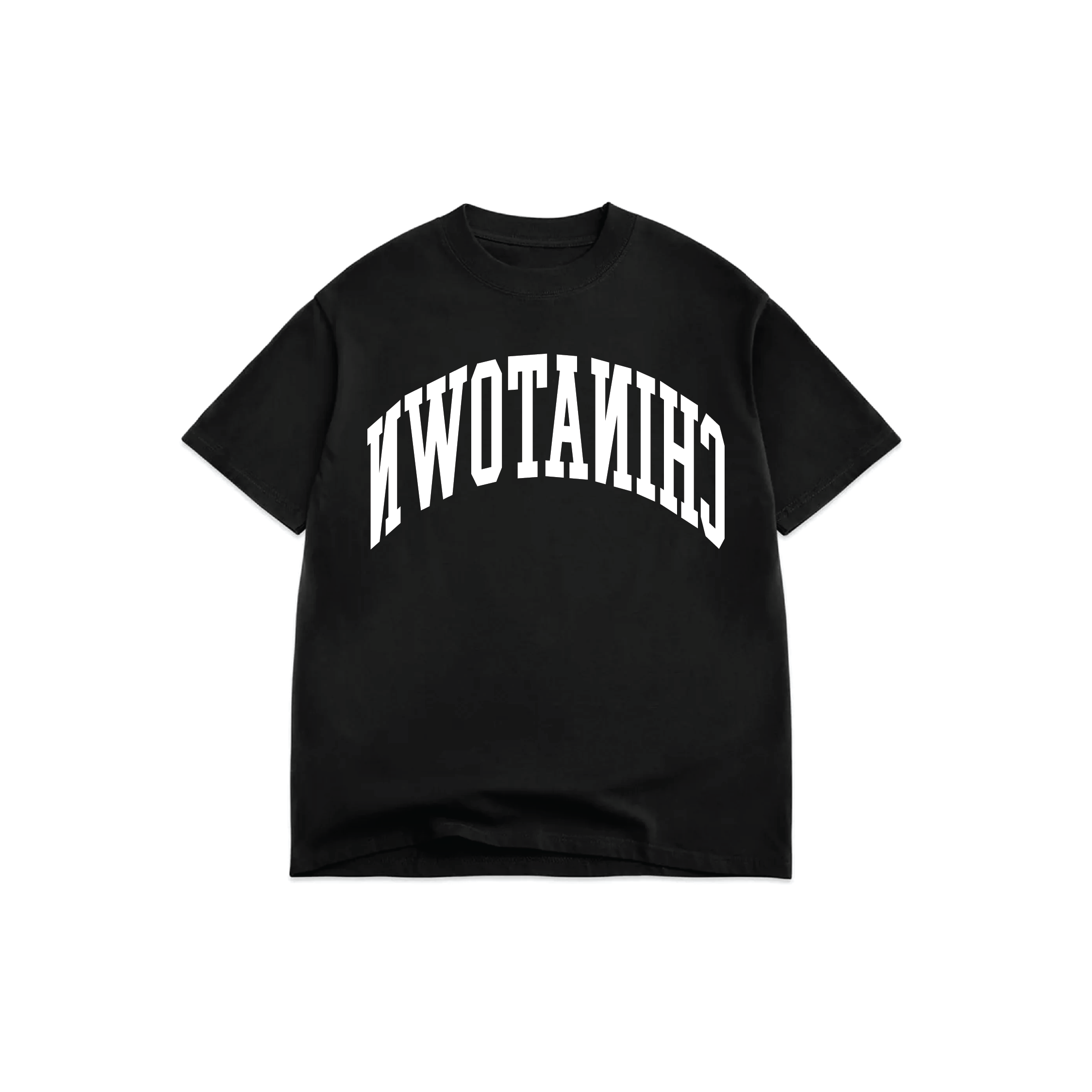 Reverse Arc T-Shirt - BLACK