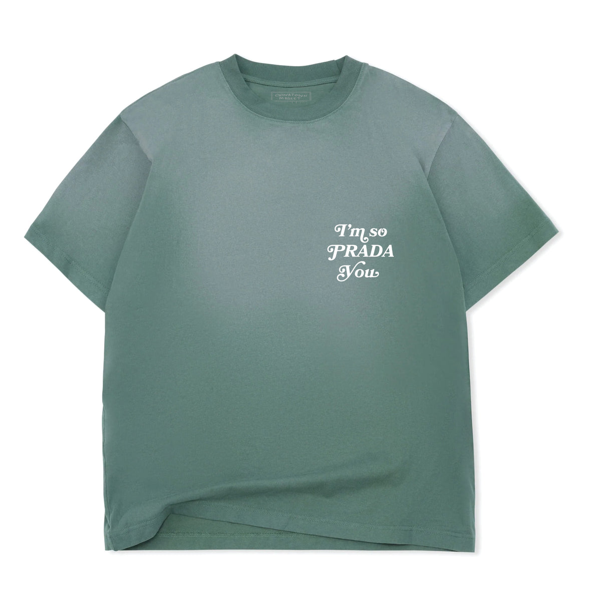 I'm So Prada You T-Shirt in Green 2