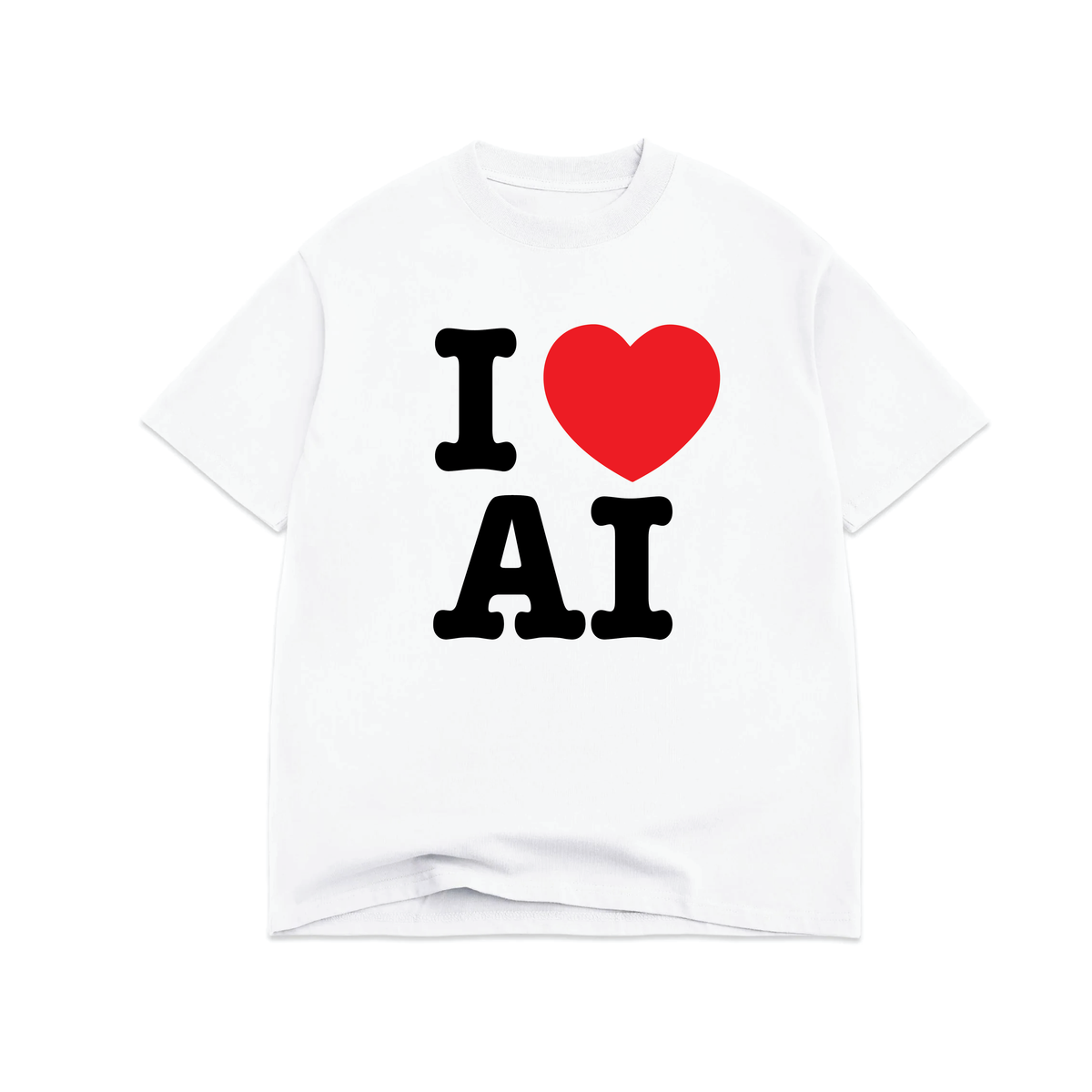I HEART AI T-SHIRT