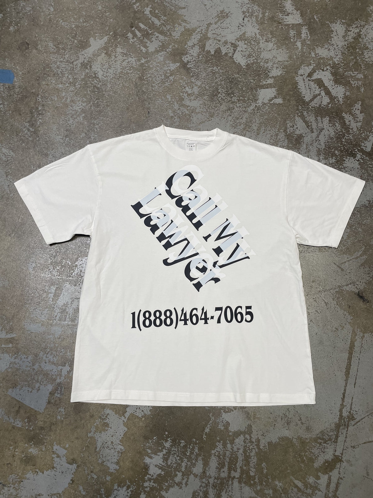 Call My Lawyer Layered Tee - front
