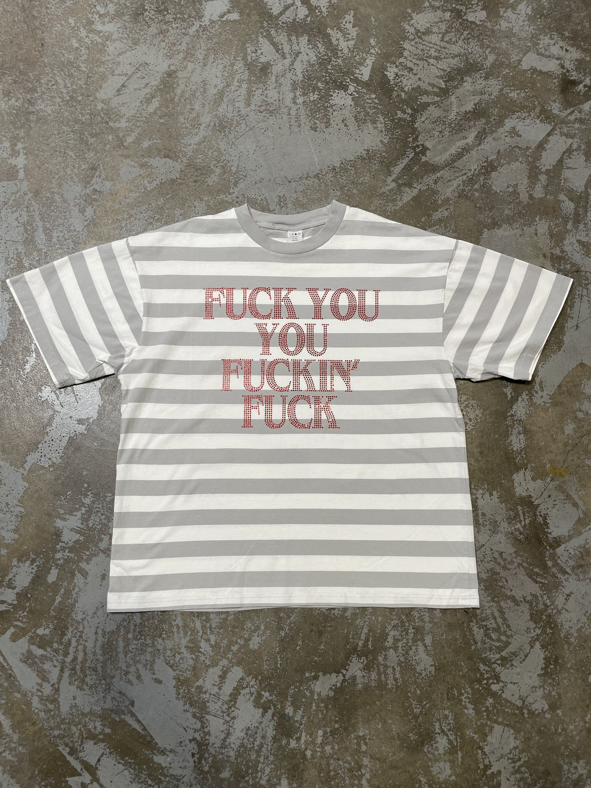 Chinatown FU Stripe Tee - front