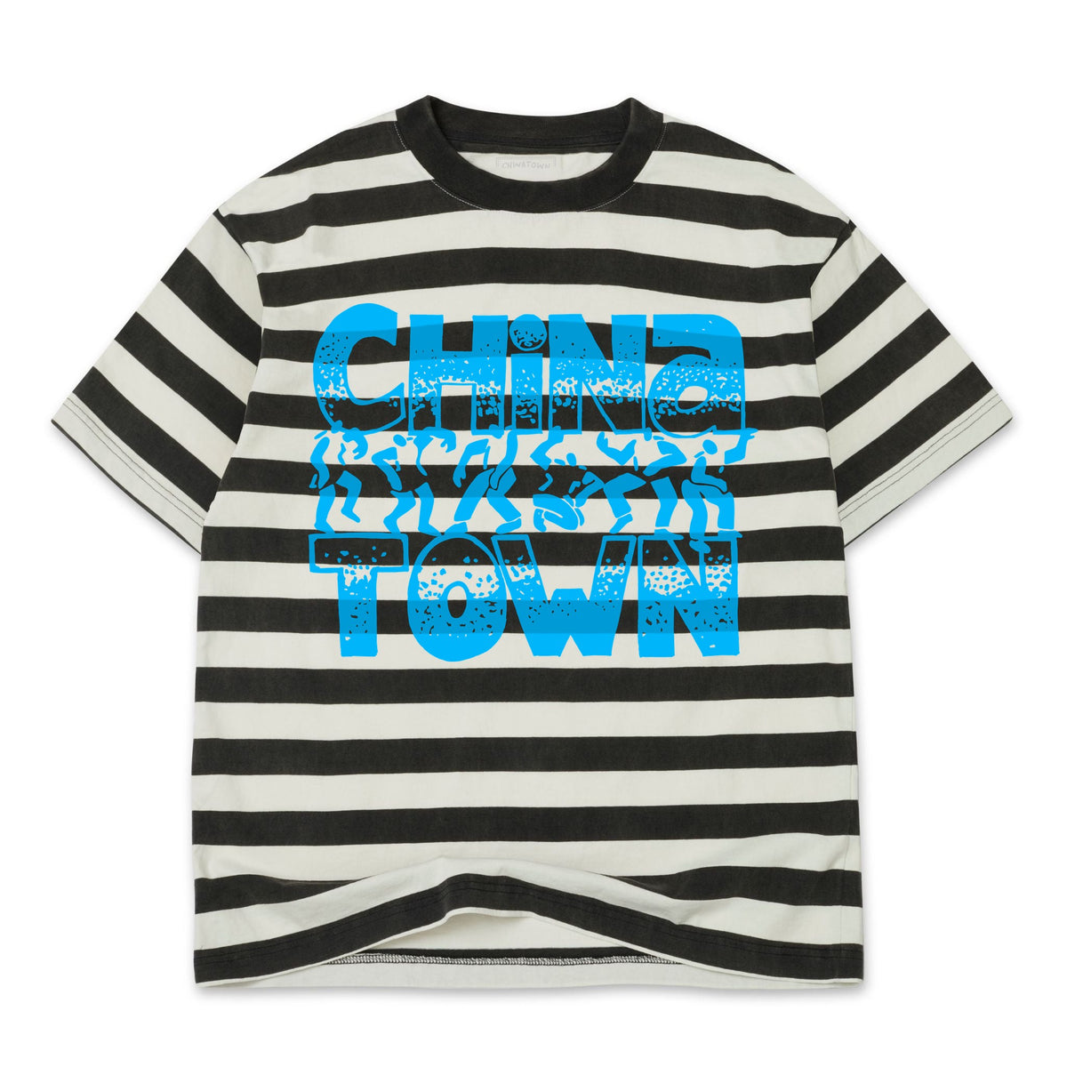 Chinatown Dance T-Shirt in Black Stripe
