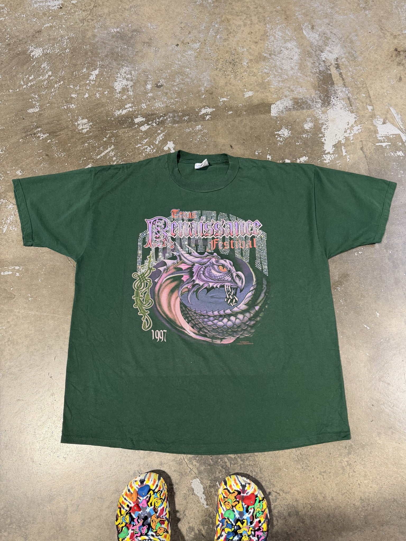 Bedazzled Dragon Arc (Forest Green) - front