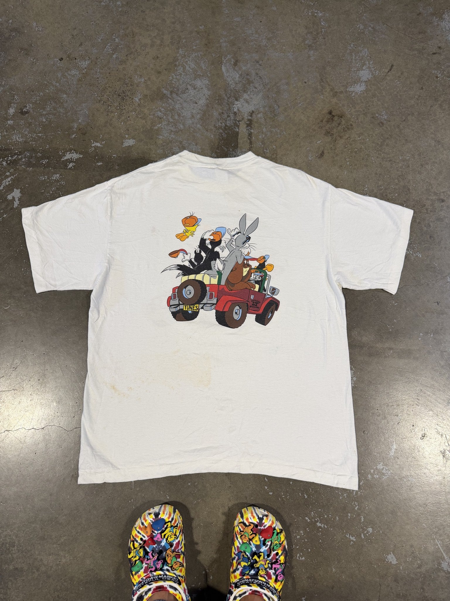 Looney Tunes Bedazzled Arc (White) - back