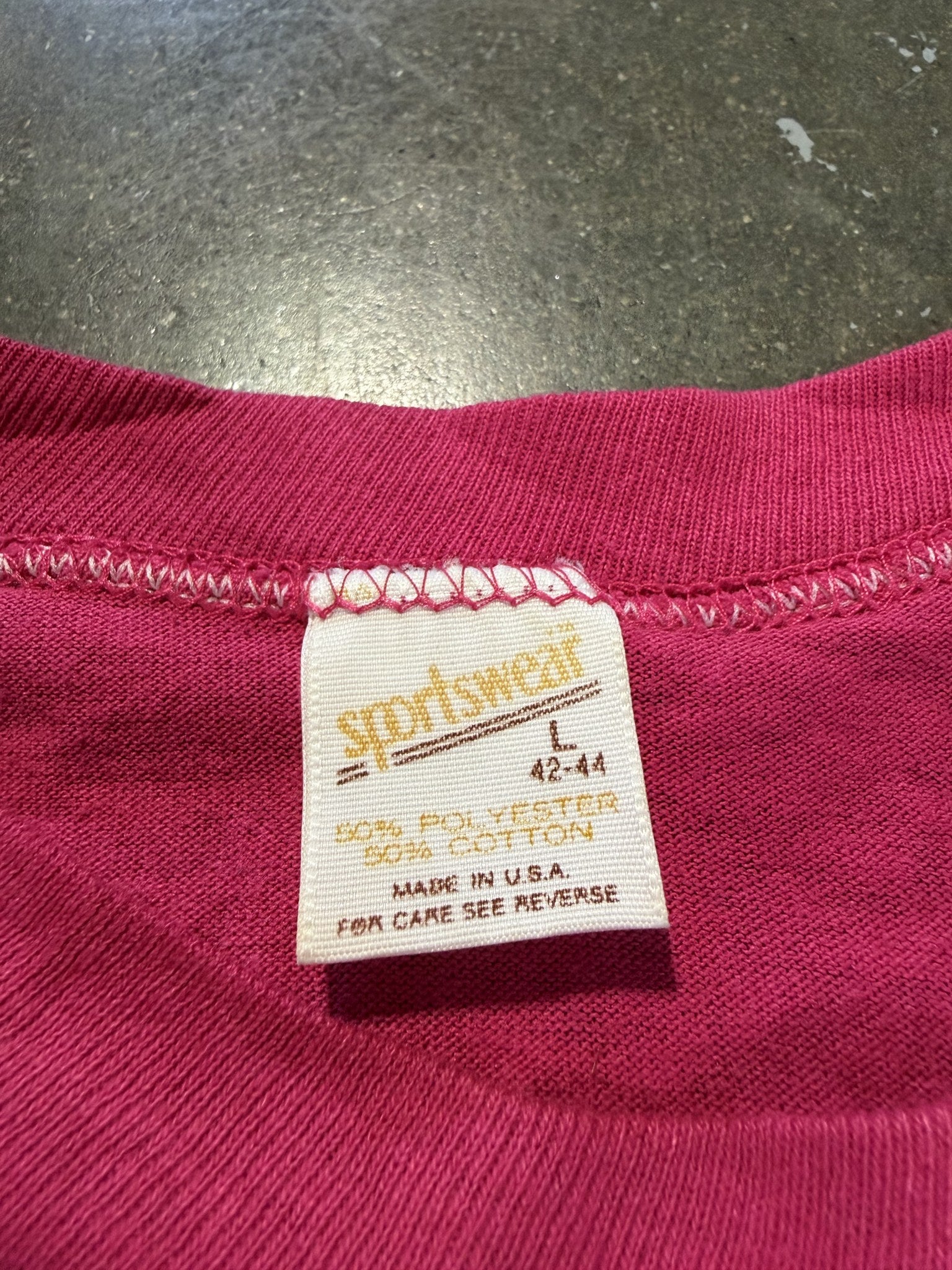Houston Bedazzled Arc (Pink) - neck tag