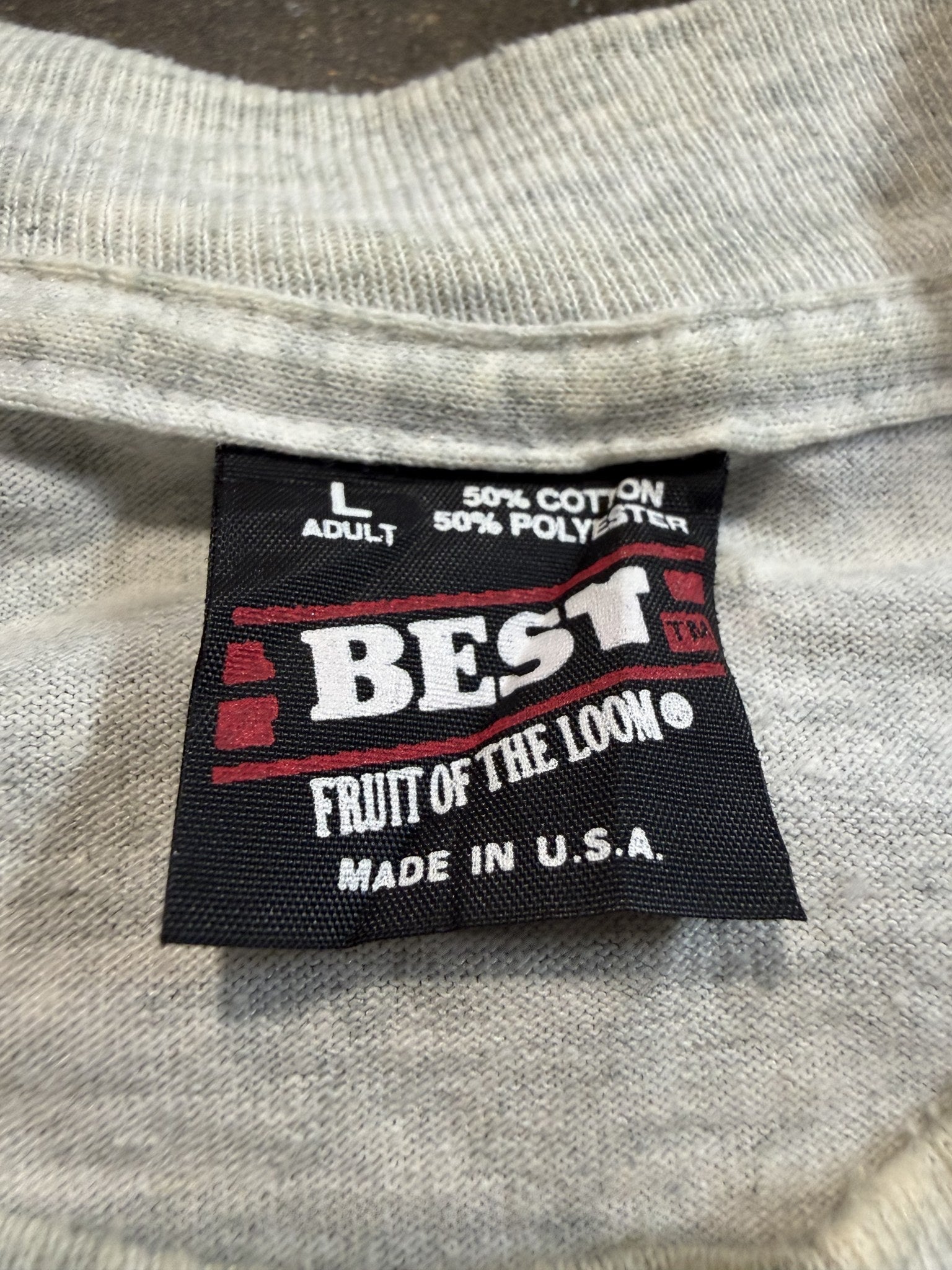 Bedazzled Italian FU (Grey) - neck tag