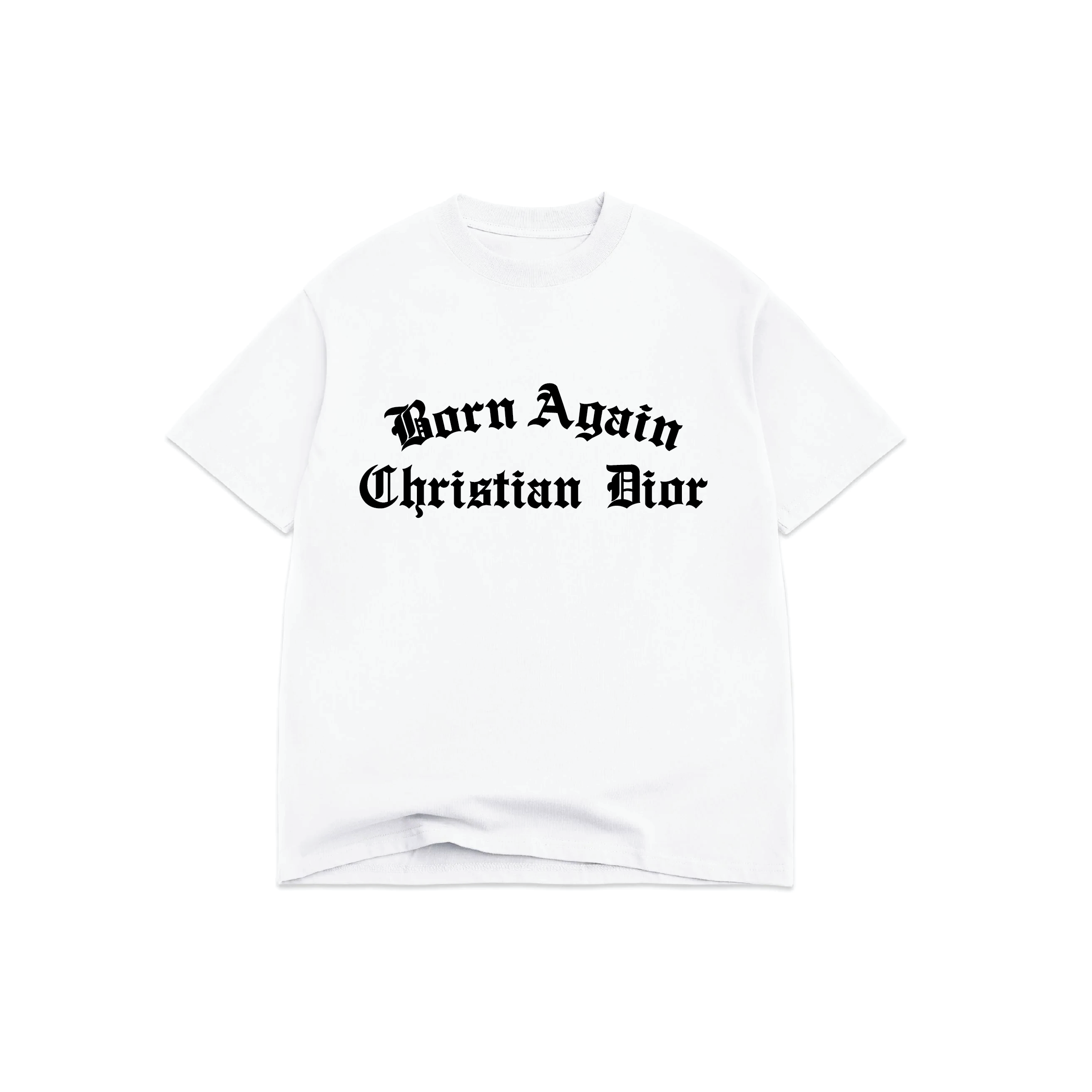 BACD Ol English T-Shirt - WHITE
