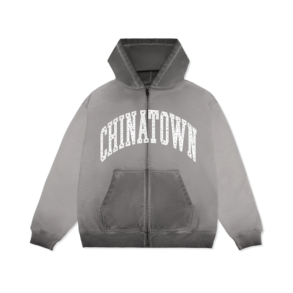 Classic Arc Zip-Up Hoodie in Charcoal