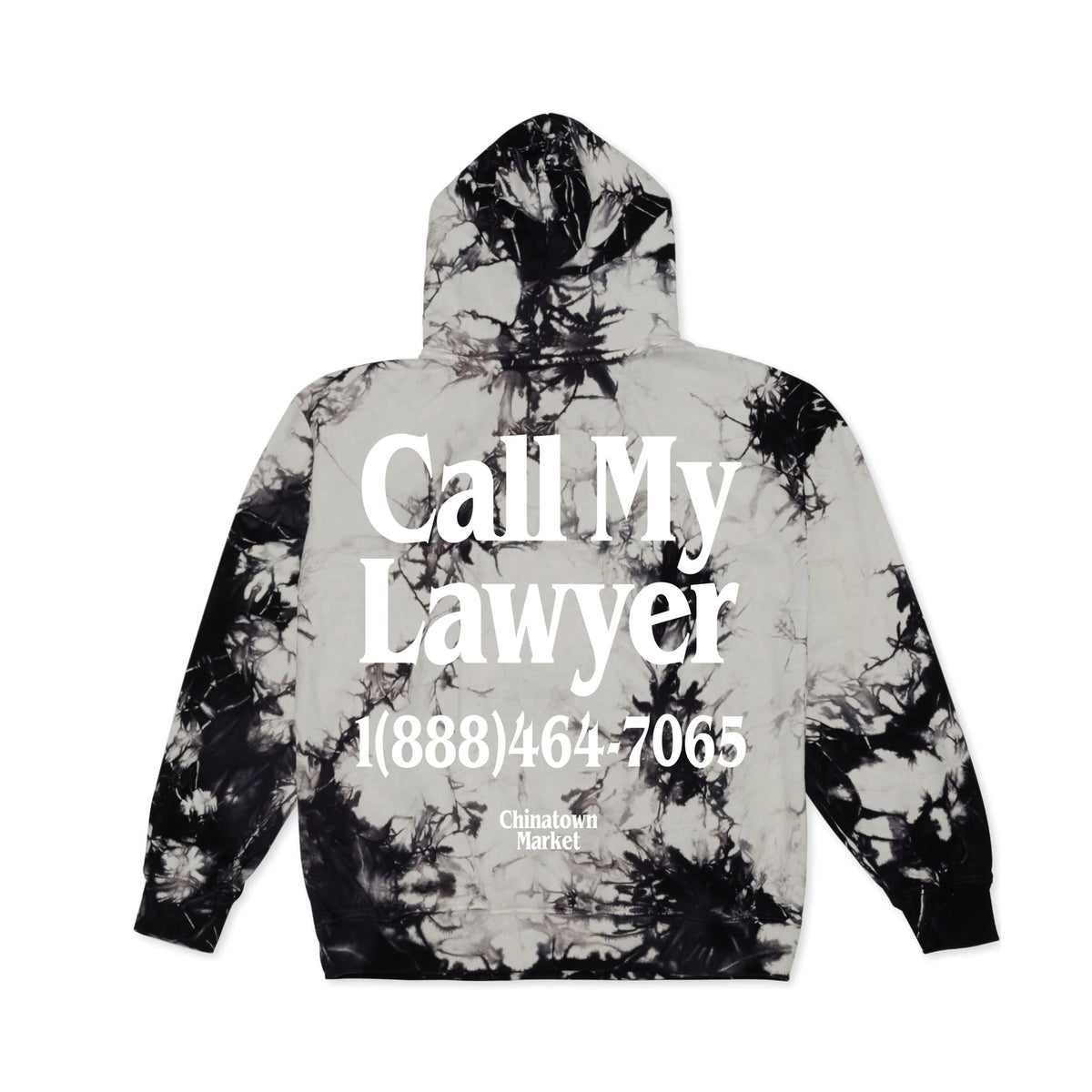 Call My Lawyer Hoodie in Tie-Dye