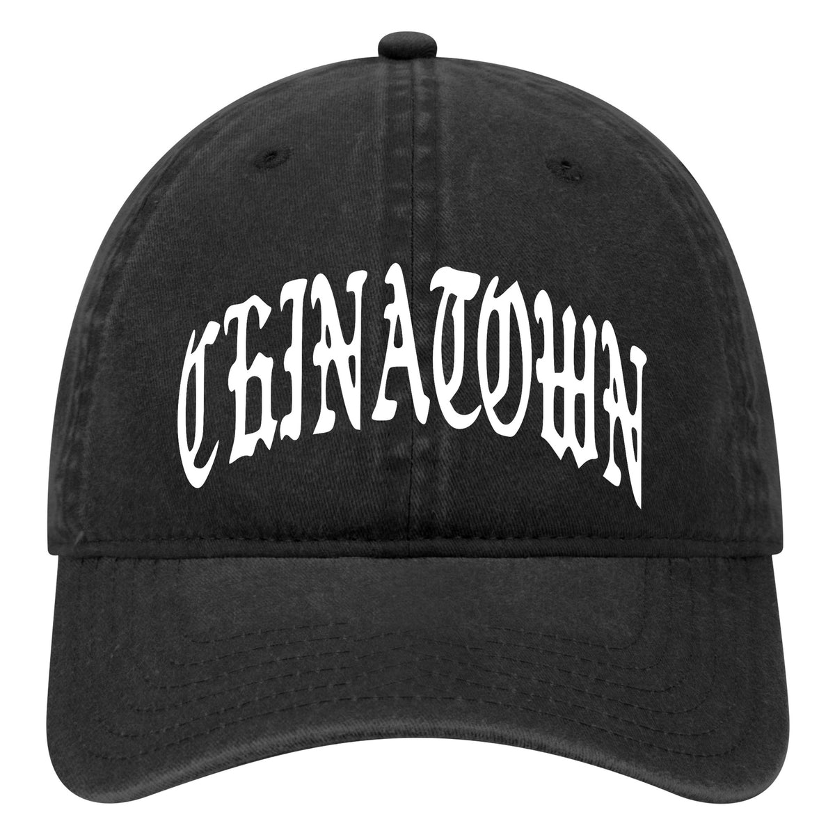 Classic Arc Dad Hat in Black