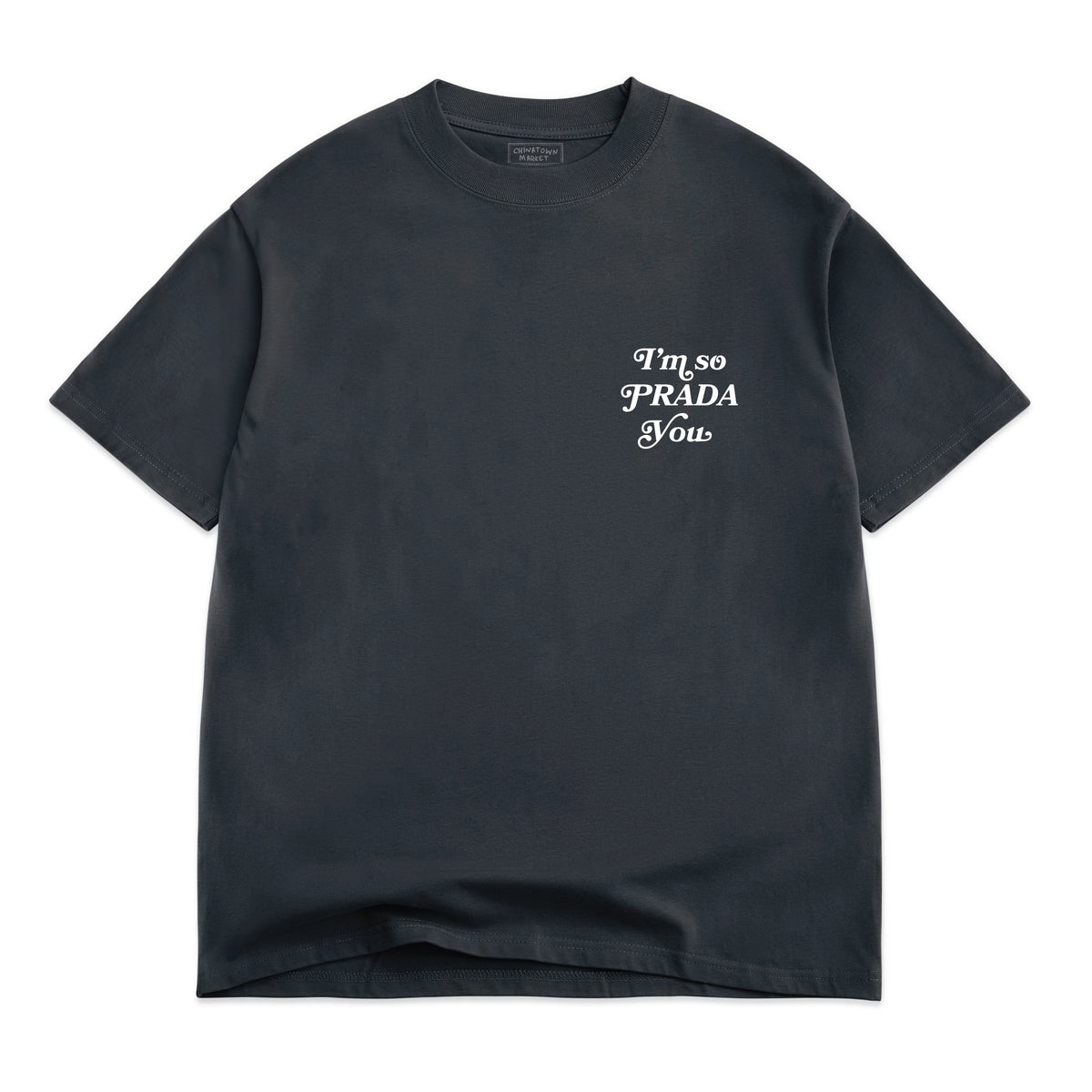 I'm So Prada You T-Shirt in Vintage Black 2
