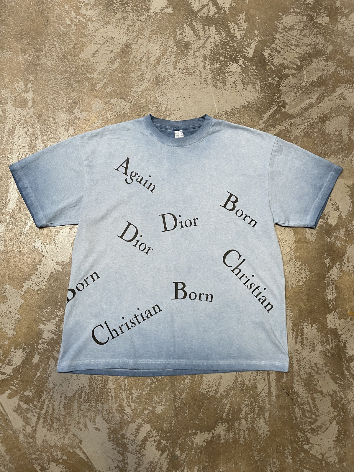 Born Again Scatter Tee - front