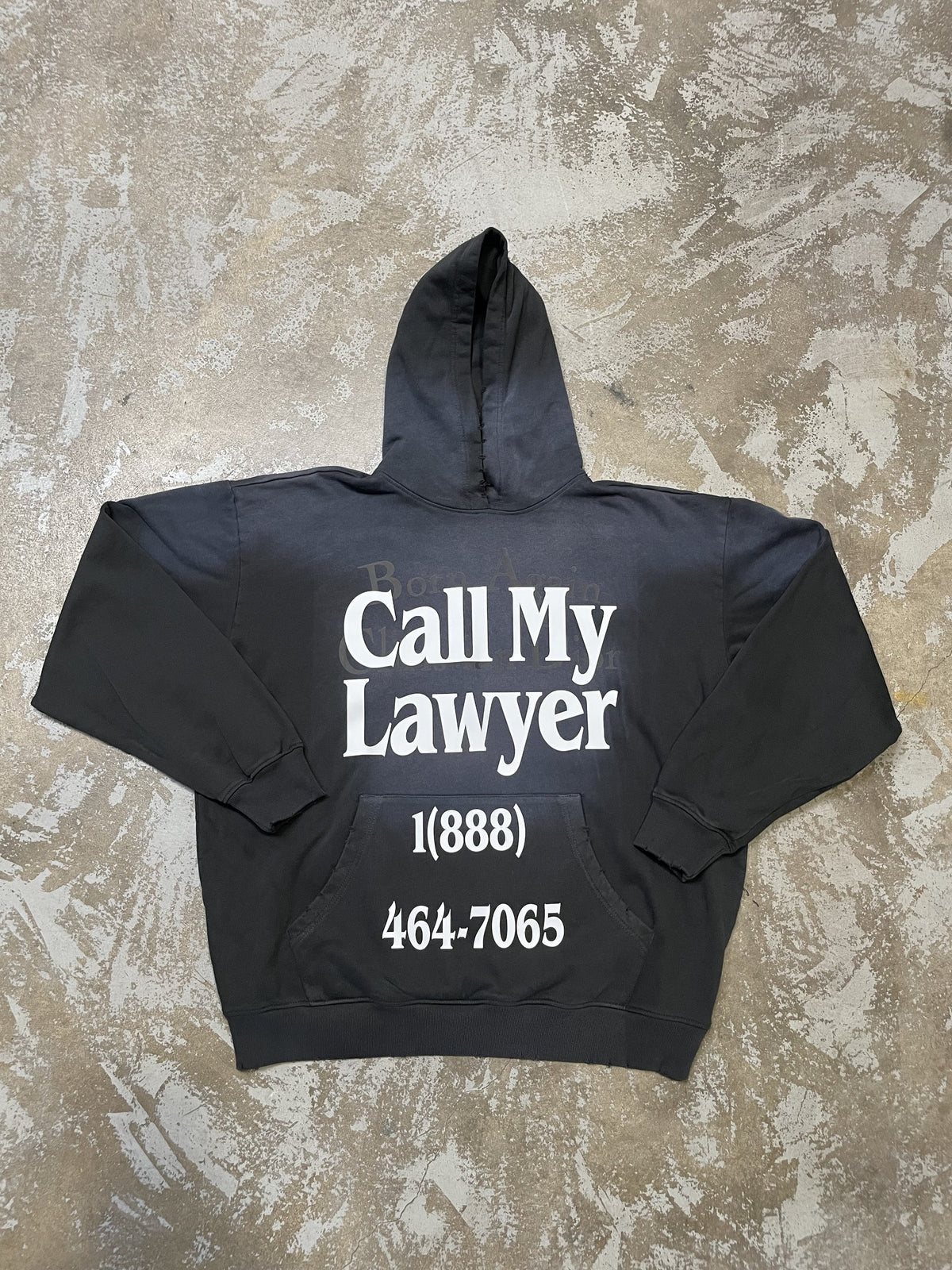 Call My Lawyer Hotline Hoodie - front