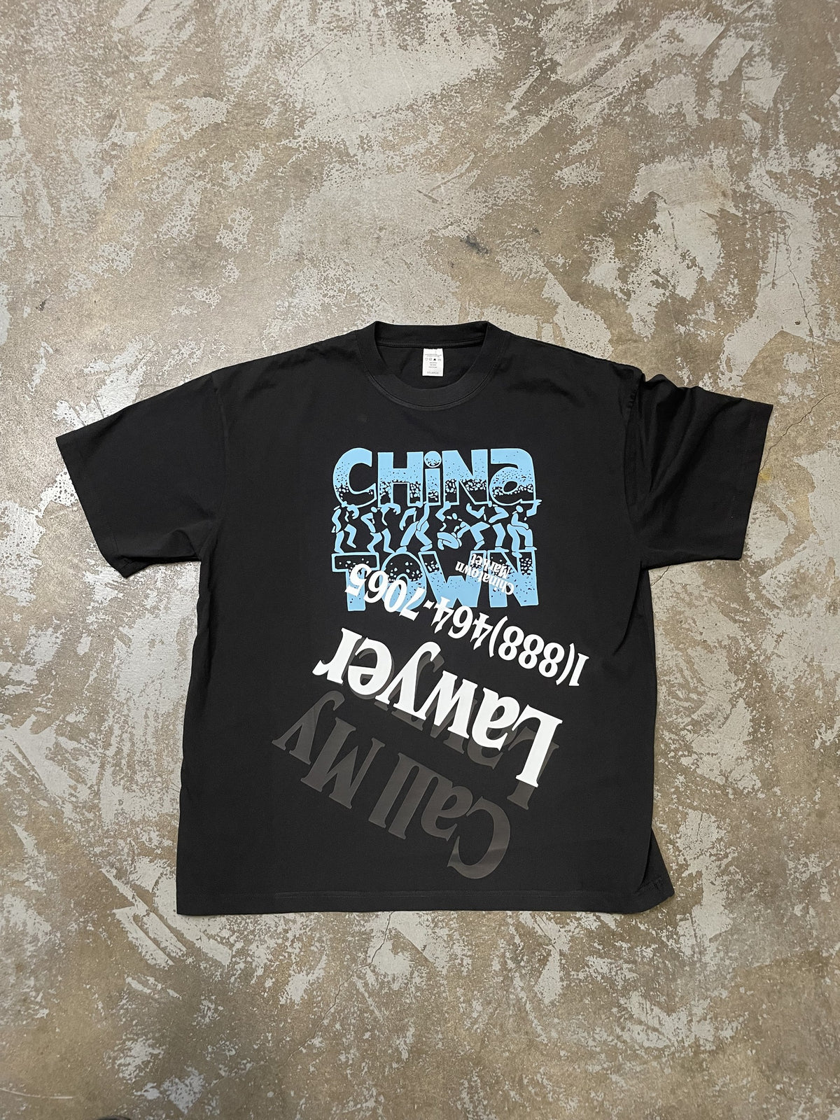 Chinatown Call My Lawyer Tee - front