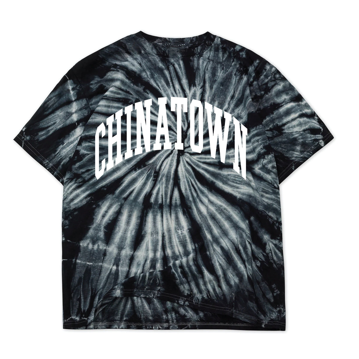 OG Arc Tie Dye T-Shirt in Black Tie Dye