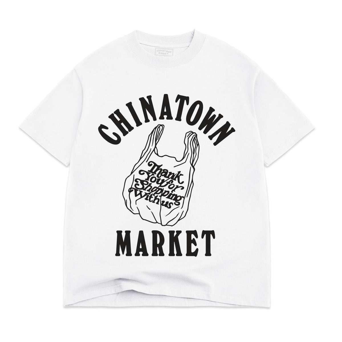 Thank You Bag T-Shirt in White