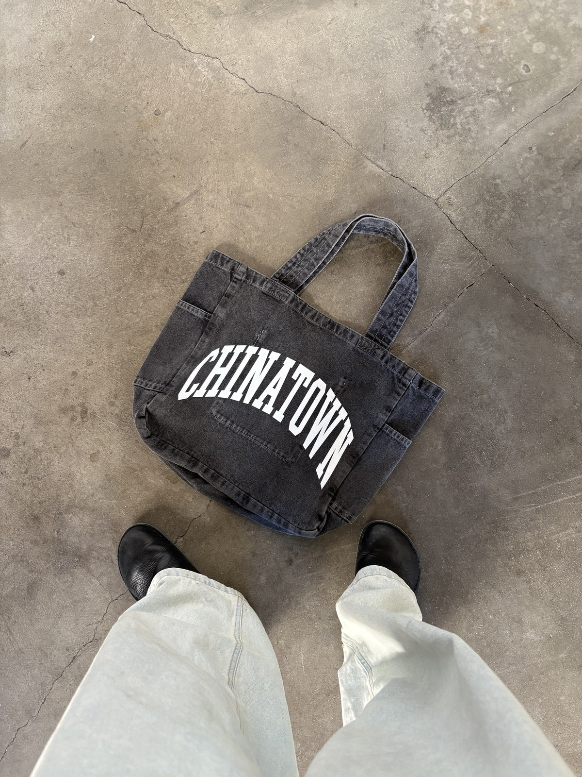 Print Gun 1 of 1 No. 01 Tote Bag, front