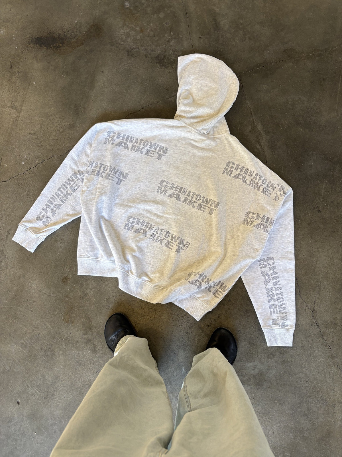 Shaka Print Gun 1 of 1 No. 08 Zip-Up Hoodie, Size 2XL, back